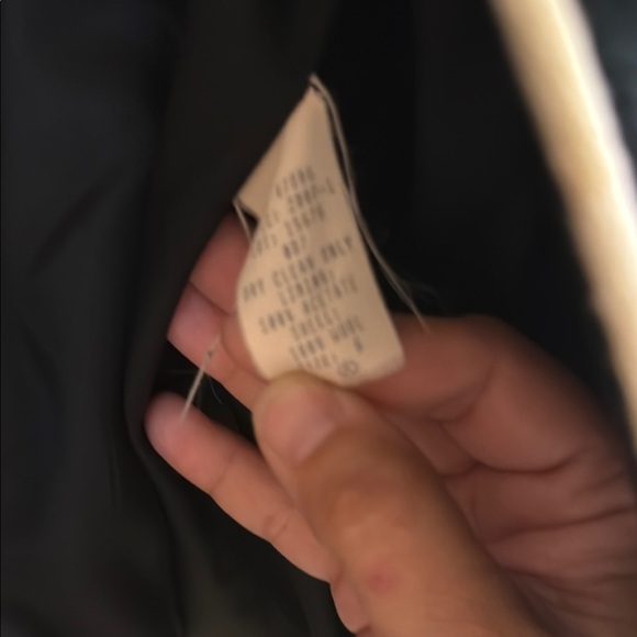 Oleg Cassini Black and White Blazer with Elegant Trim - Picture 3 of 4